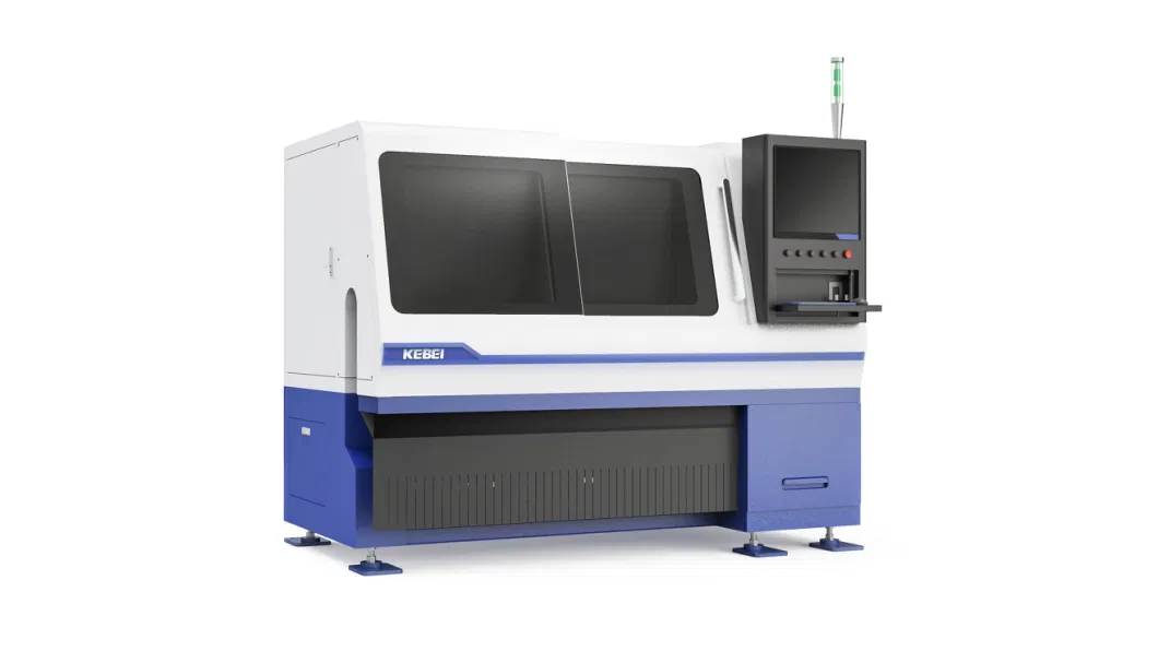 CNC Laser Pipe Cutting Machine 1500w 0-300r/Min Spindle Speed 2
