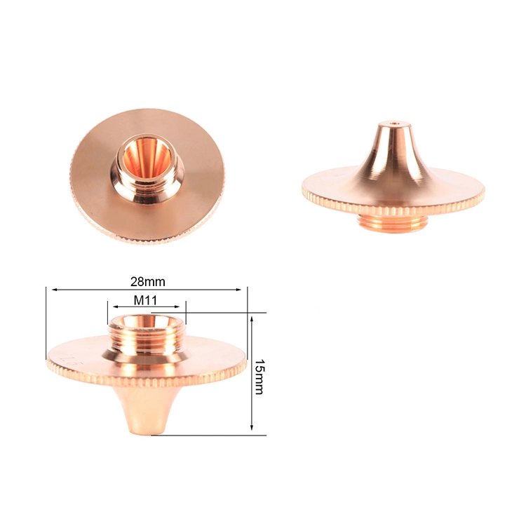 High Speed Laser Cutting Nozzle D28 Fiber Laser Nozzle D32 with All Kinds of Series Factory Supply 3