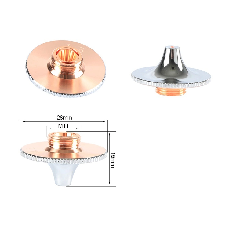 High Speed Laser Cutting Nozzle D28 Fiber Laser Nozzle D32 with All Kinds of Series Factory Supply 4