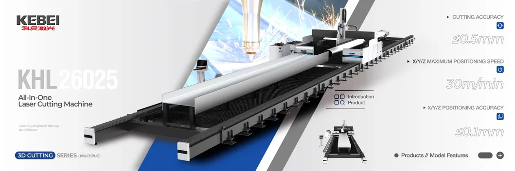 Powerful H Beam Laser Cutting Machine with 1000mm Max Cutting Width AC380V 50Hz Power Supply 1