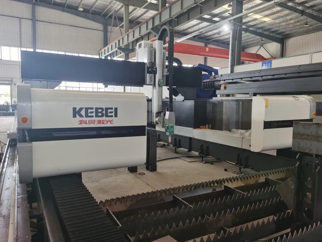 Powerful H Beam Laser Cutting Machine with 1000mm Max Cutting Width AC380V 50Hz Power Supply 3