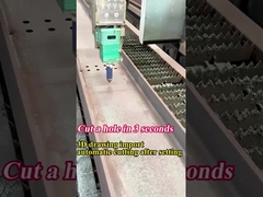 Intelligent Bevel Pipe Open Structure Steel Fiber Laser Cutter 3d Five-Axis 12kw 20kw 12m I Beam H B